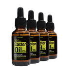 2 or 4pcs Cosprof Beard And Hair Growth Castor Oil 100% Natural Beard Moustache Cream Conditioner Healthy