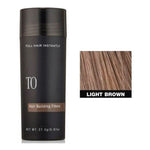 6pcs/lot 27.5g Hair Building Fibers Set Hair Fibre Product Spray Applicator Beard Fiber Refill Bag Toppik