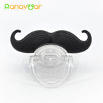 Fashion Funny Dummy Dummies Pacifier Novelty Moustache Babys Child Soother Beard Nipples Kids Gift Safe Pacifier PAC002
