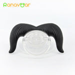Fashion Funny Dummy Dummies Pacifier Novelty Moustache Babys Child Soother Beard Nipples Kids Gift Safe Pacifier PAC002